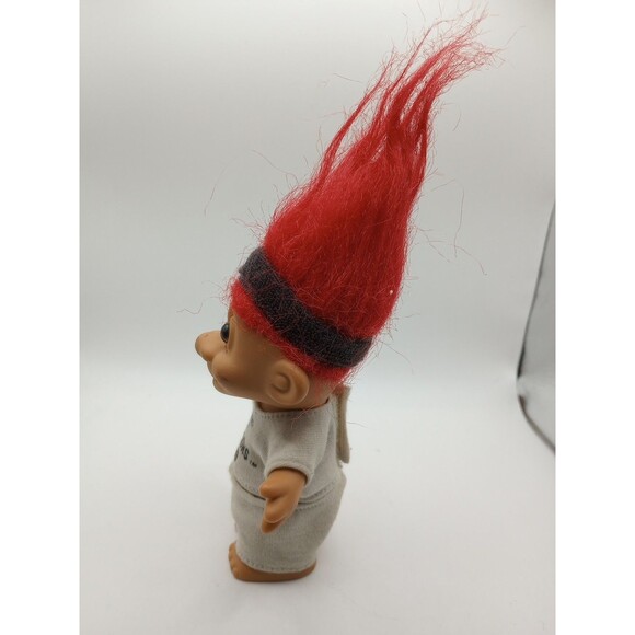 RARE NFL Team Property Of Falcons XXL Vintage 90s 5" Russ Trolls Doll Red Hair - Picture 2 of 8